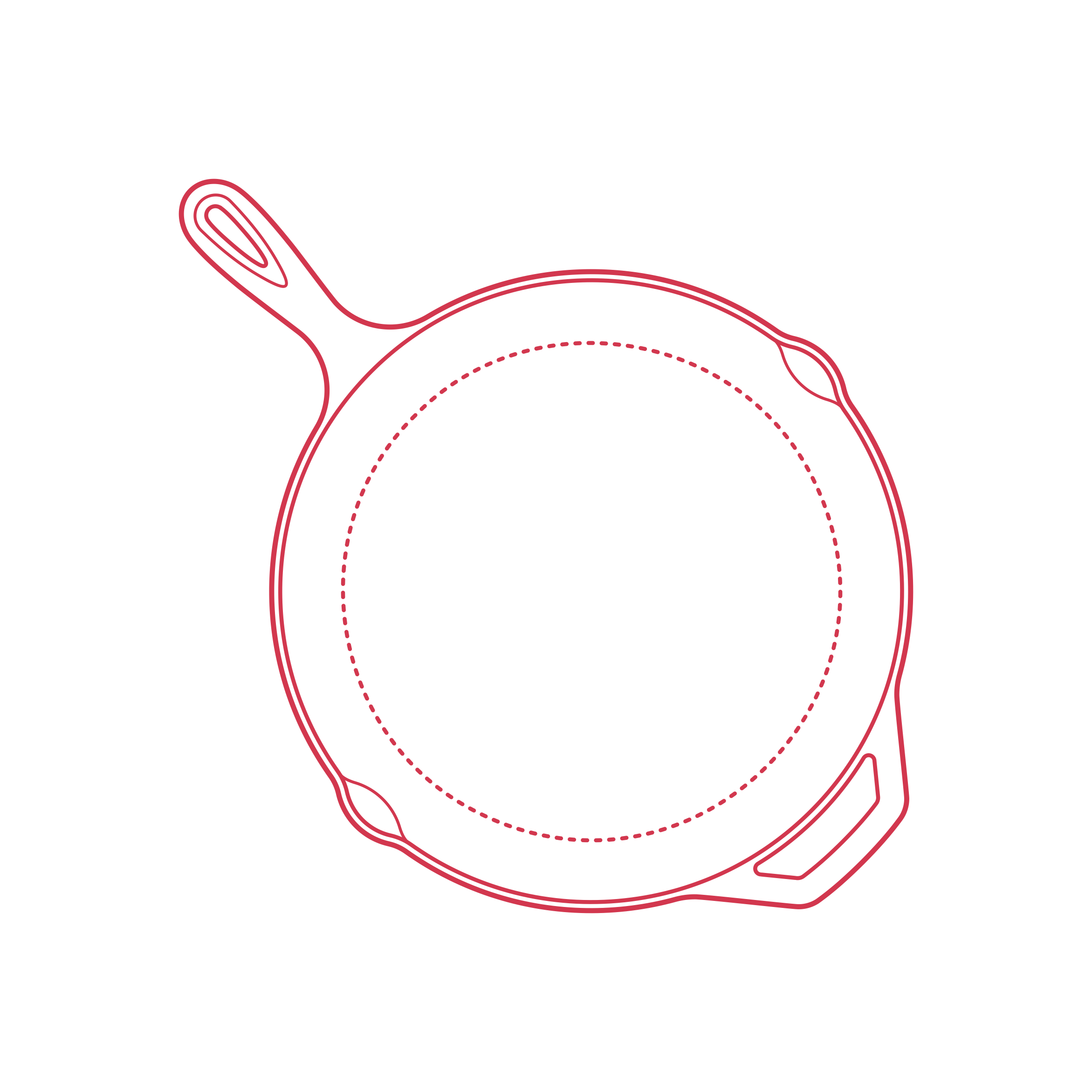 Objects Cooking Pans Cast Iron Skillet 10 Inch Outline Svg Vector Free Vectors